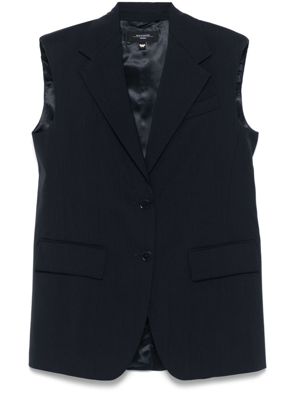 Weekend Max Mara Donna 马甲 - 蓝色