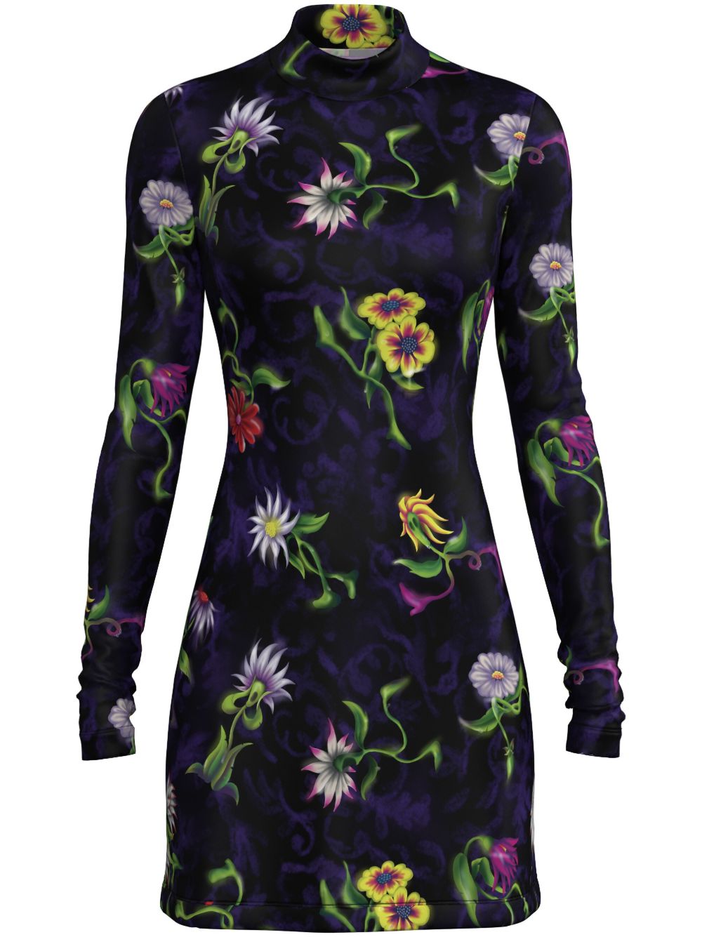Maccapani Genie mini dress - 黑色