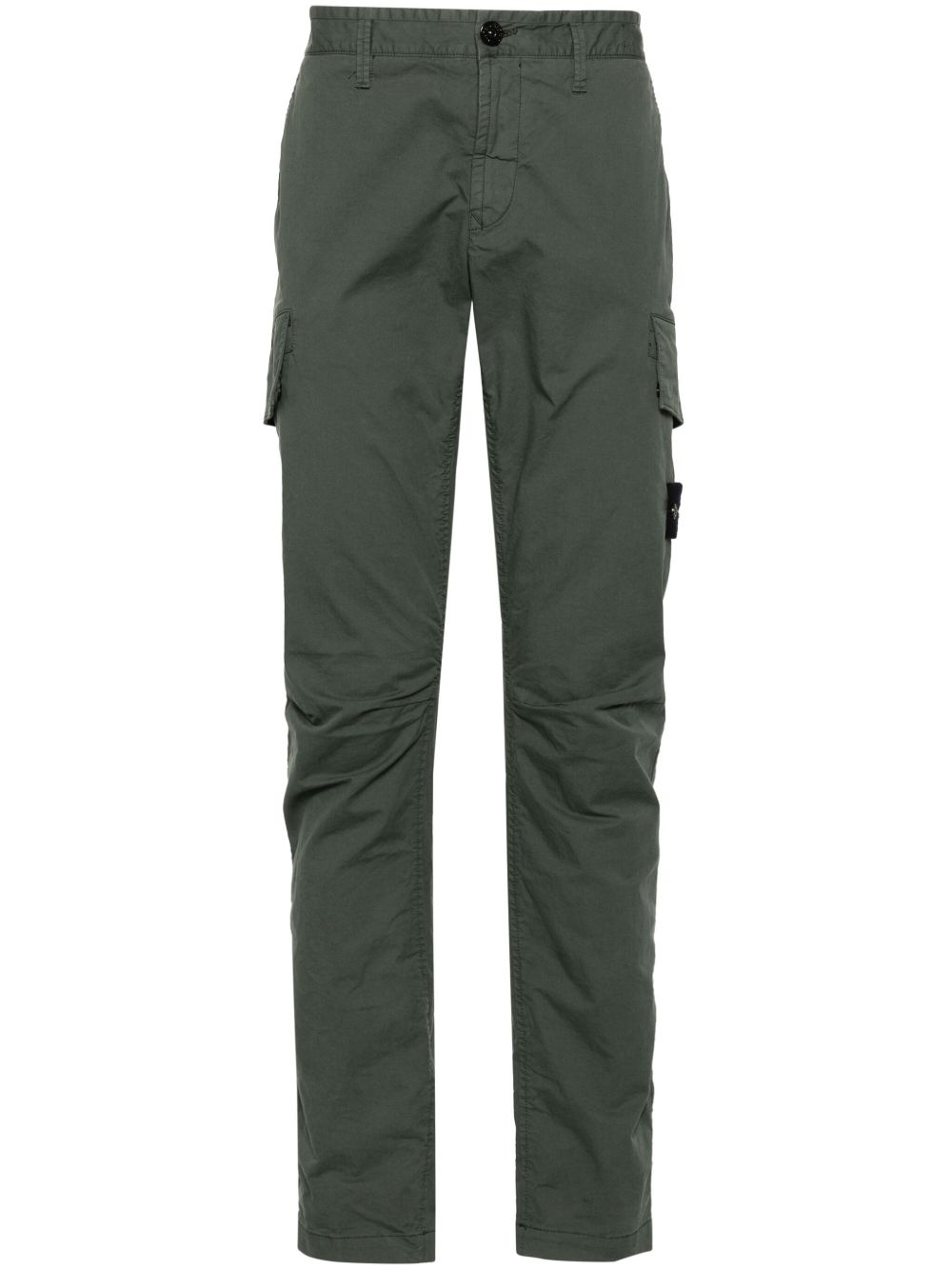 Stone Island Compass 徽章工装裤 - 绿色