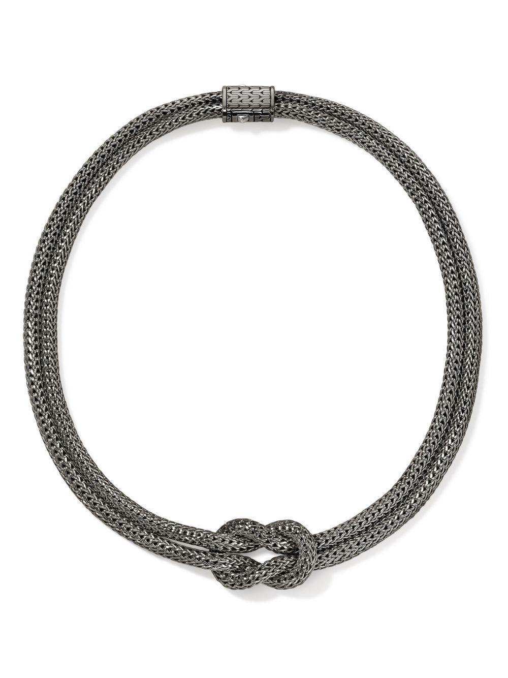 John Hardy Love Knot 项链 - 银色