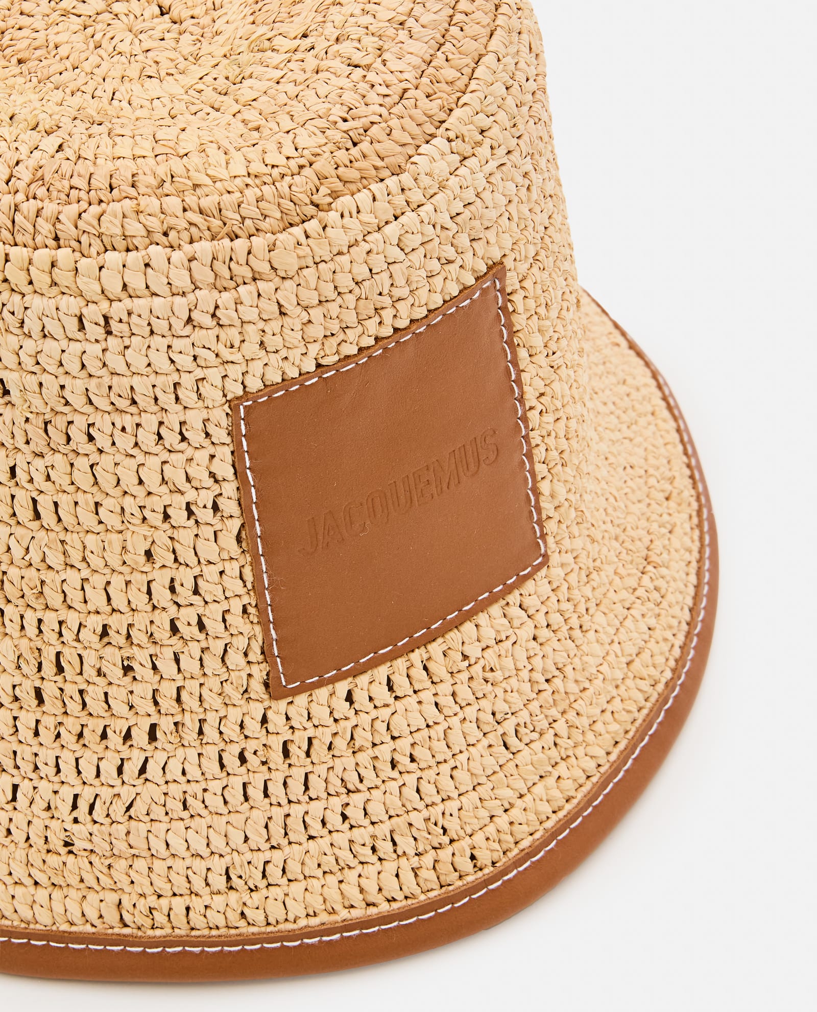 Jacquemus Le Bob Soli Raffia帽子