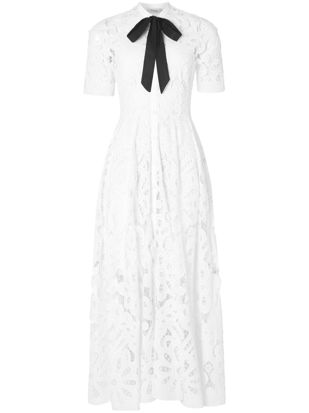 Temperley London Guinevere 衬衫裙 - 白色