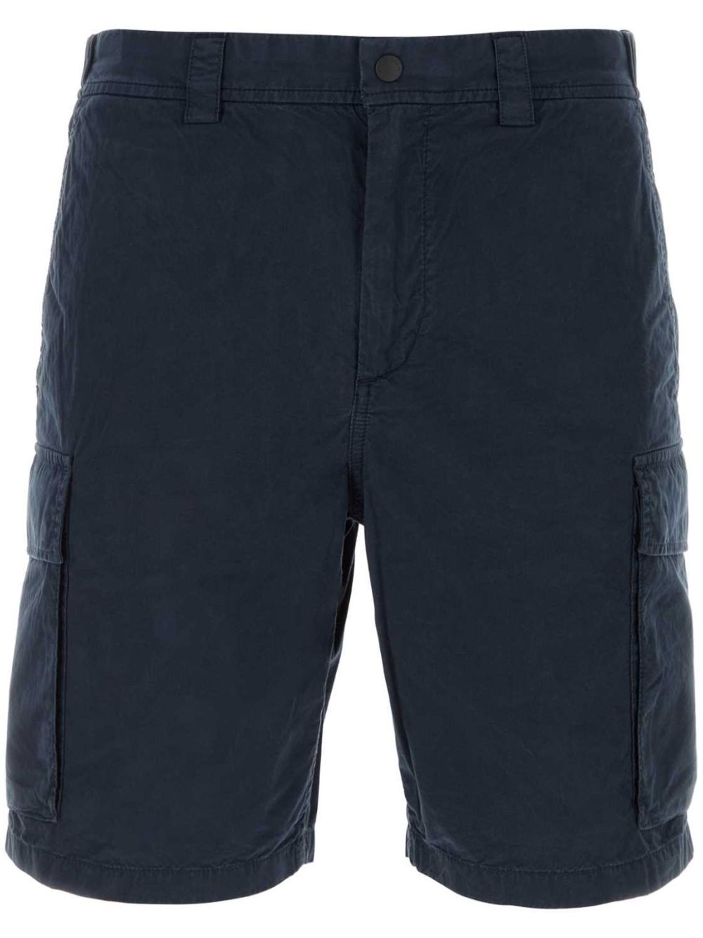 Woolrich 棉工装短裤 - 蓝色