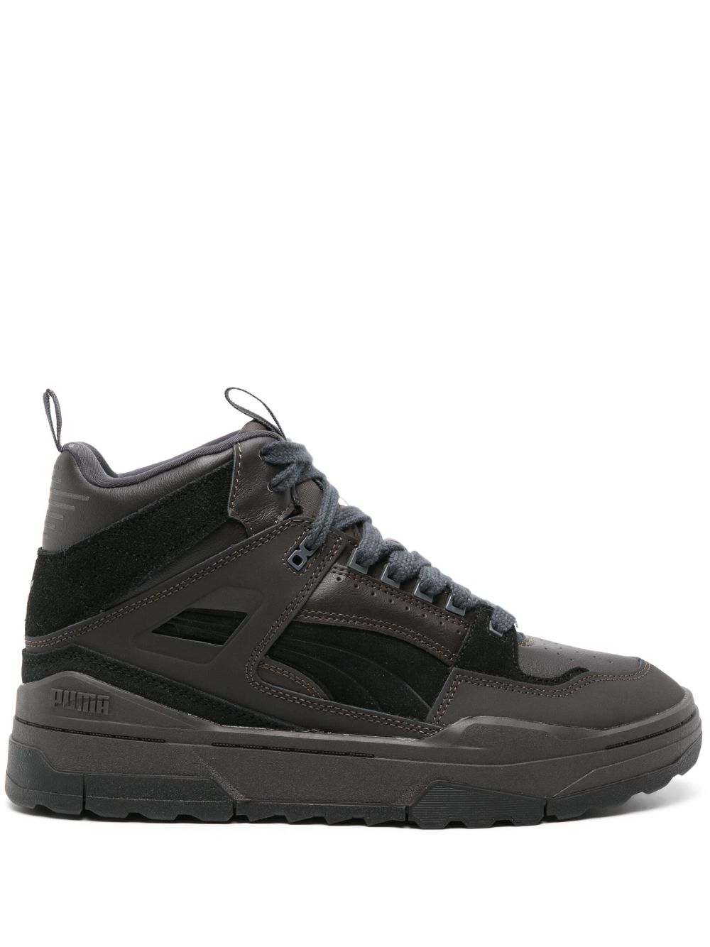 PUMA Slipstream Hi Xtreme 皮质运动鞋 - 褐色