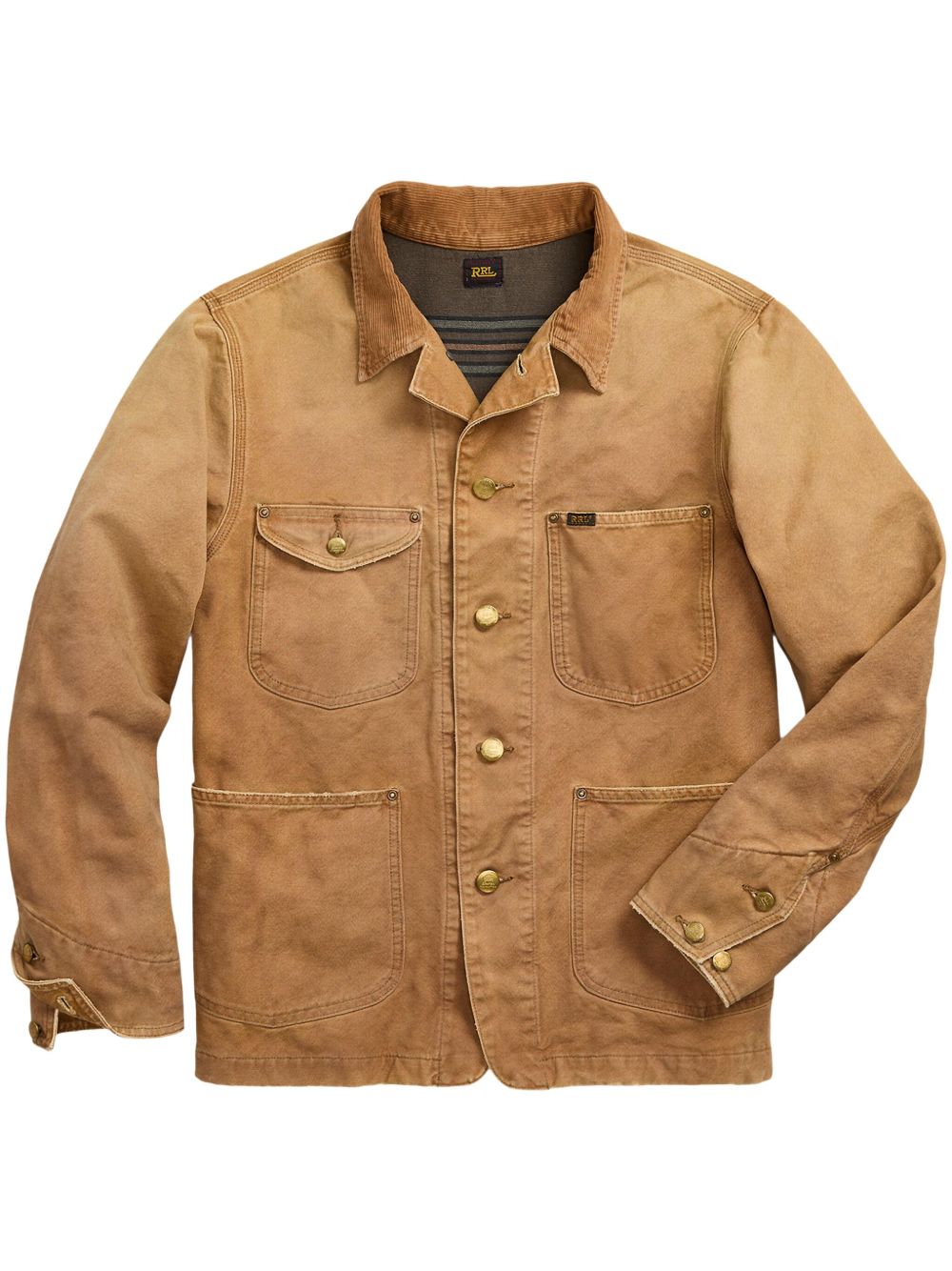 Ralph Lauren RRL 棉衬衫式夹克 - 中性色