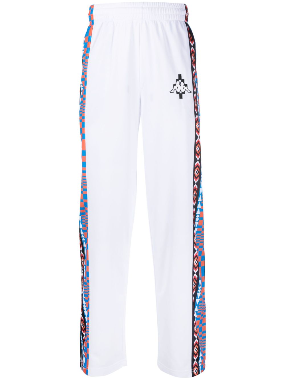 Marcelo Burlon County of Milan logo印花运动裤 - 白色