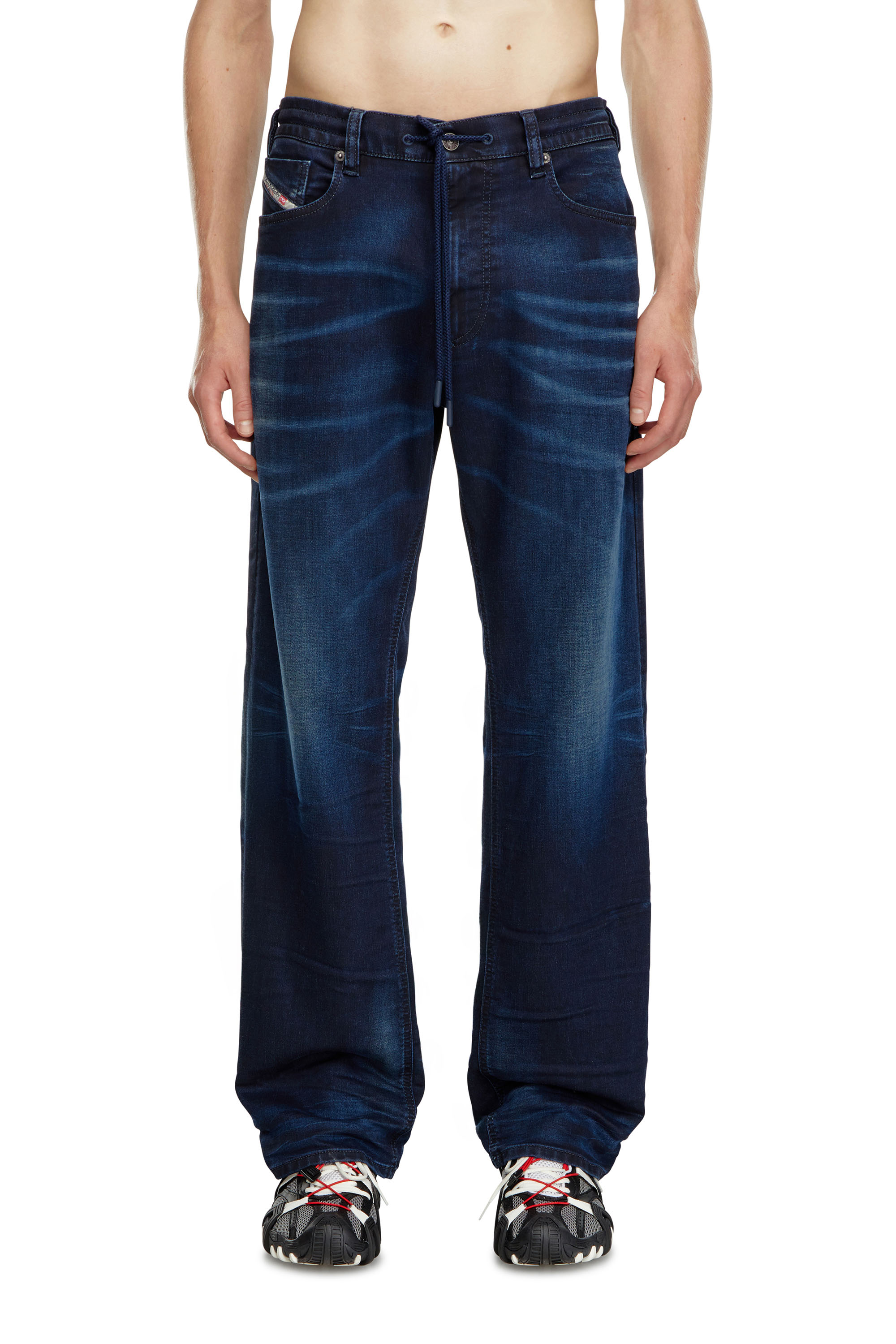 Diesel - Relaxed 2080 D-Reel Joggjeans - Jeans - Man - Blue