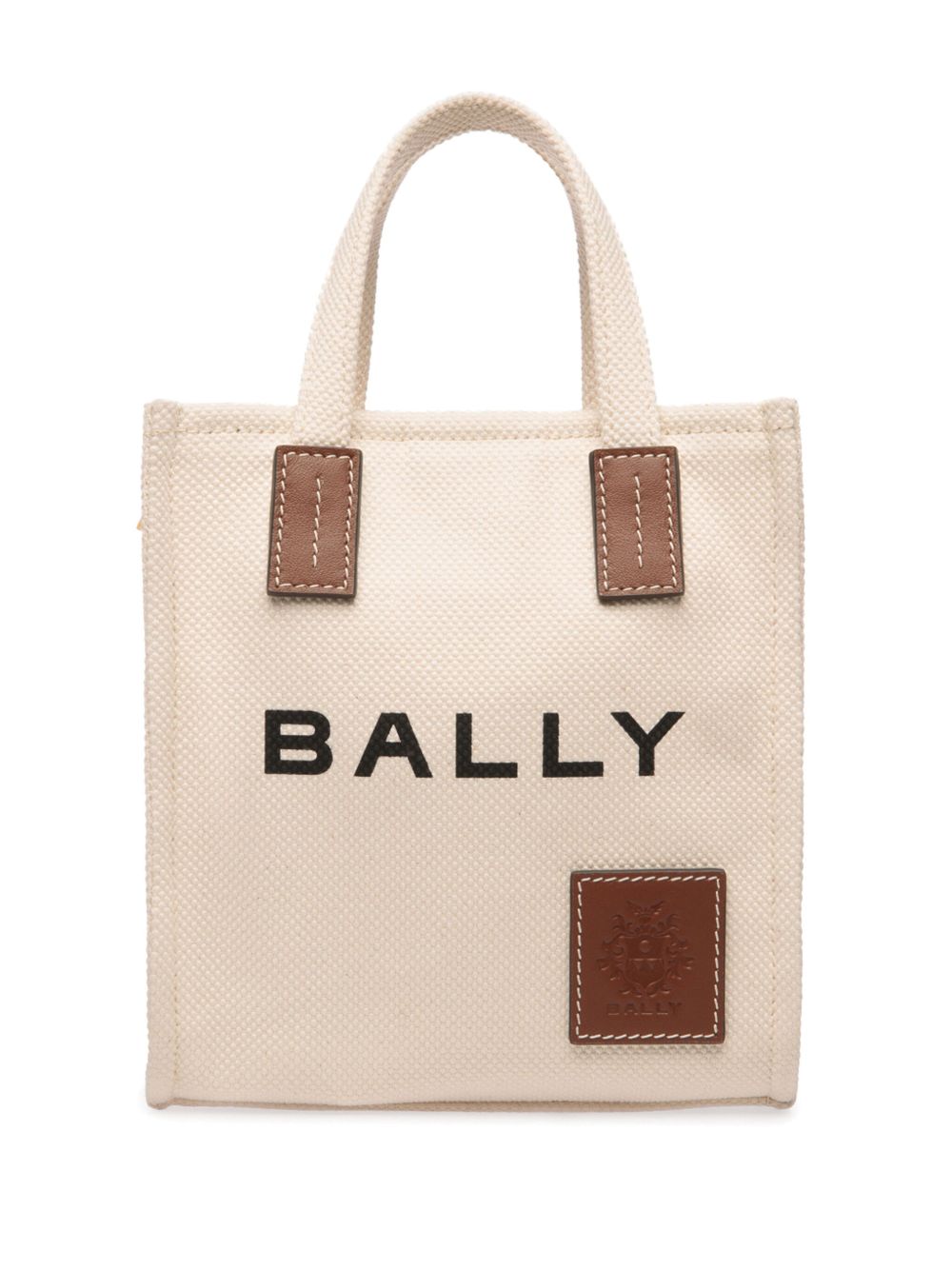 Bally Akelai 帆布迷你手提包 - 中性色