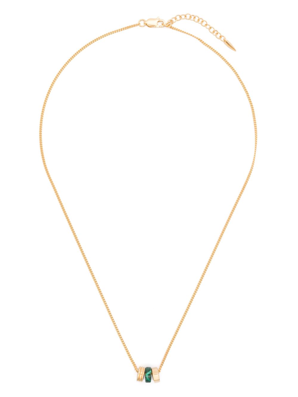 Missoma Abacus beaded charm necklace - 金色