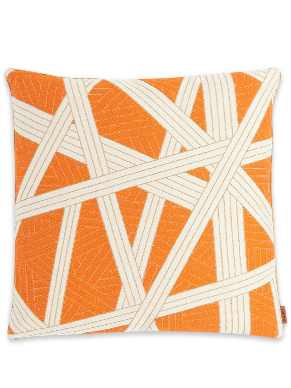 Missoni Home Nastri 条纹小号抱枕 - 橘色