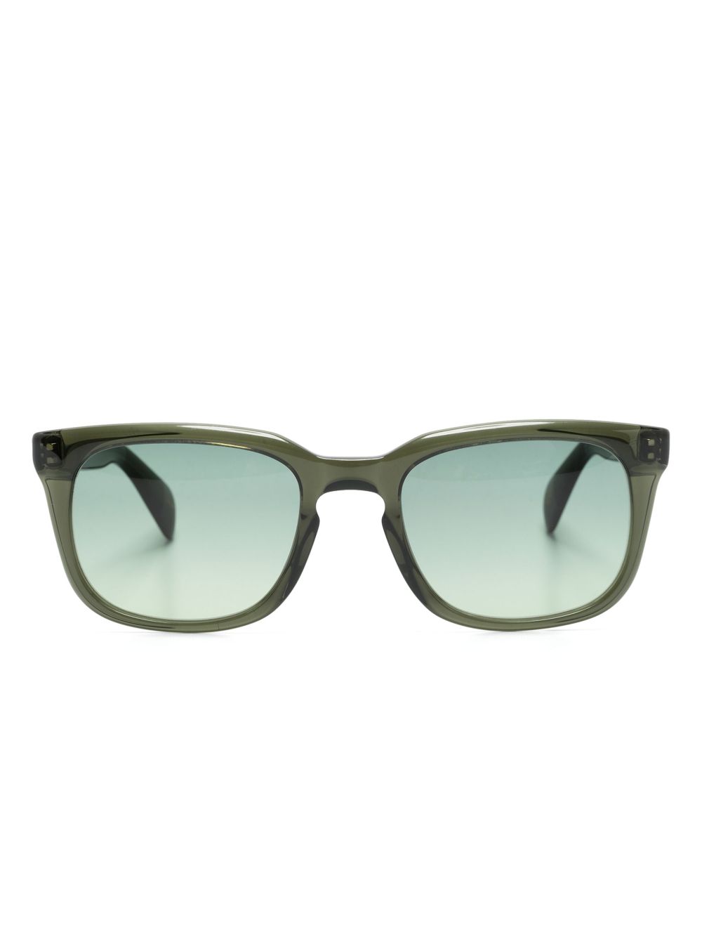 Moscot Shiddock 方框太阳眼镜 - 绿色