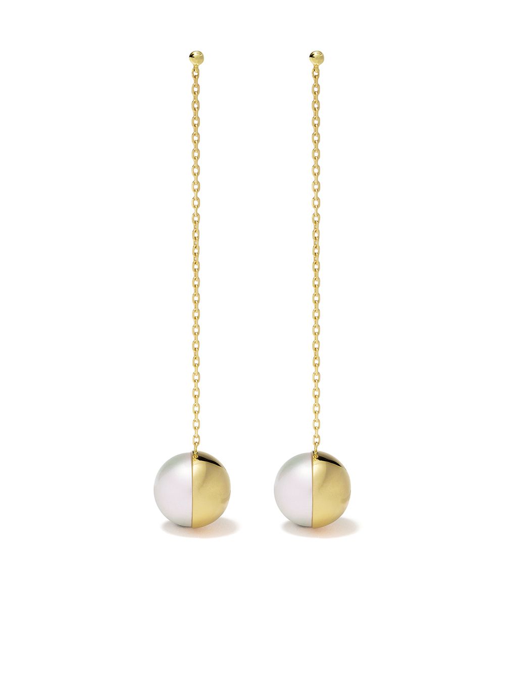 TASAKI 18K黄金 M/G TASAKI Arlequin 耳环 - 金色