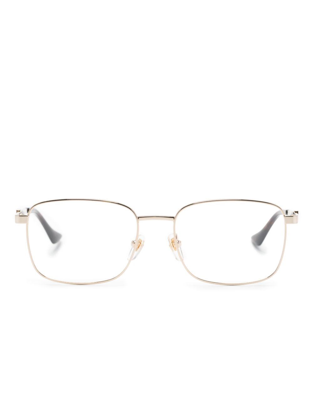Gucci Eyewear GG1442O 金属框眼镜 - 金色
