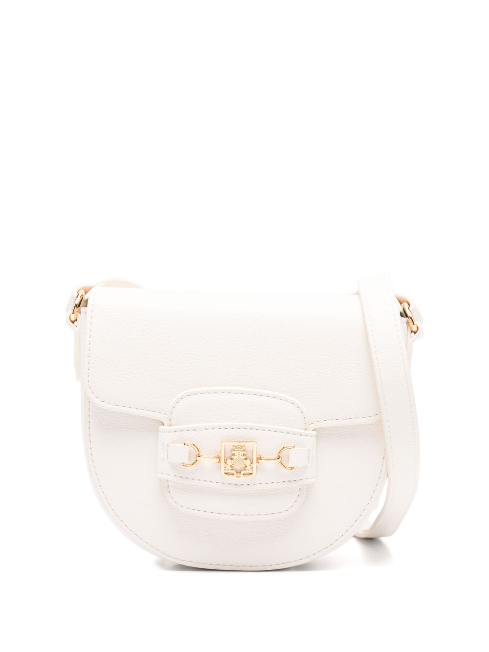 Elisabetta Franchi La Mia Bambina logo马衔扣斜挎包 - 中性色