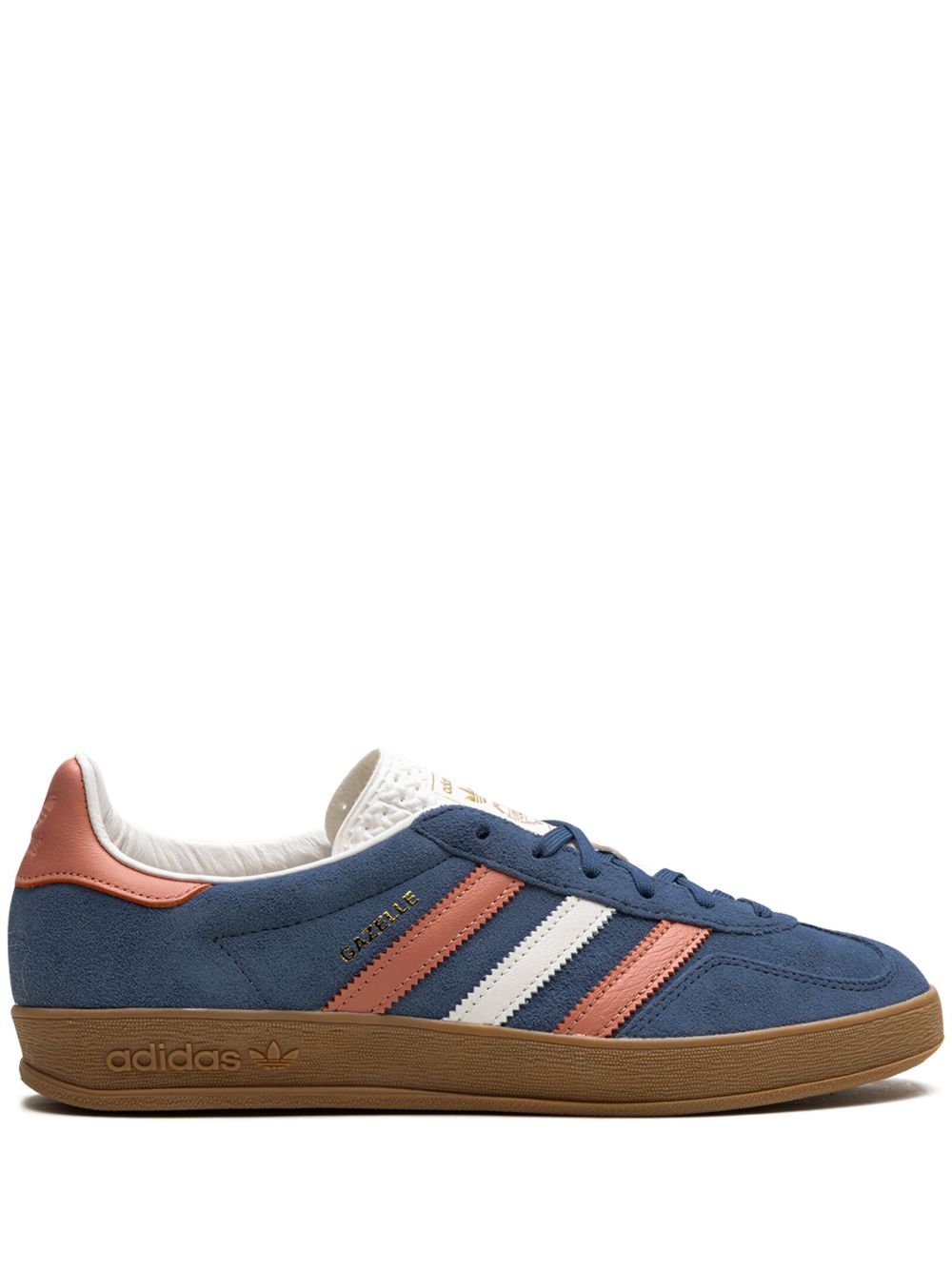 adidas Gazelle Indoor 绒面皮运动鞋 - 蓝色