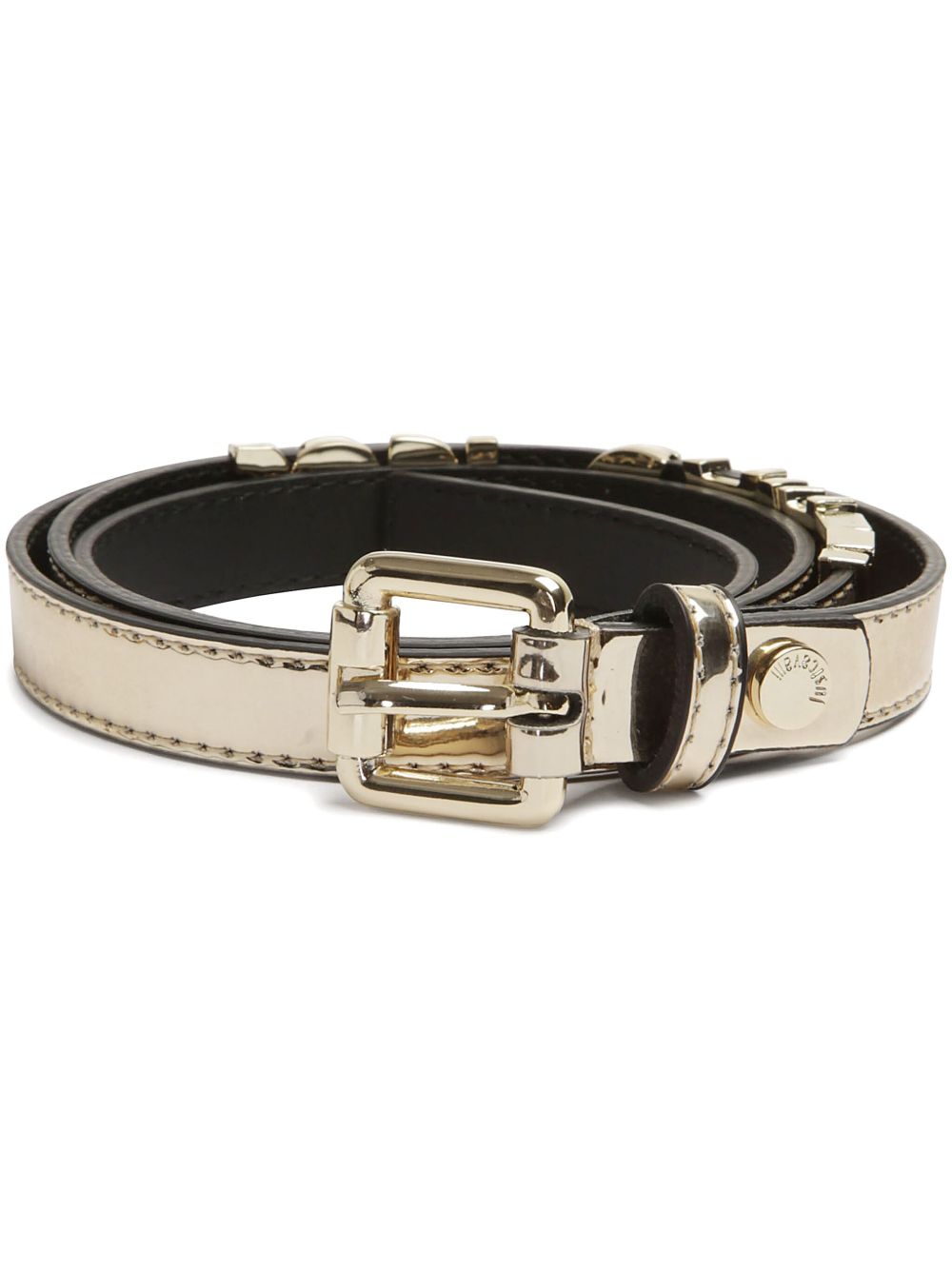 Just Cavalli logo腰带 - 金色