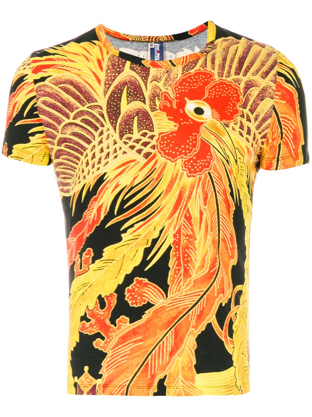 Jean Paul Gaultier Pre-Owned 古着公鸡图案T恤 - 彩色