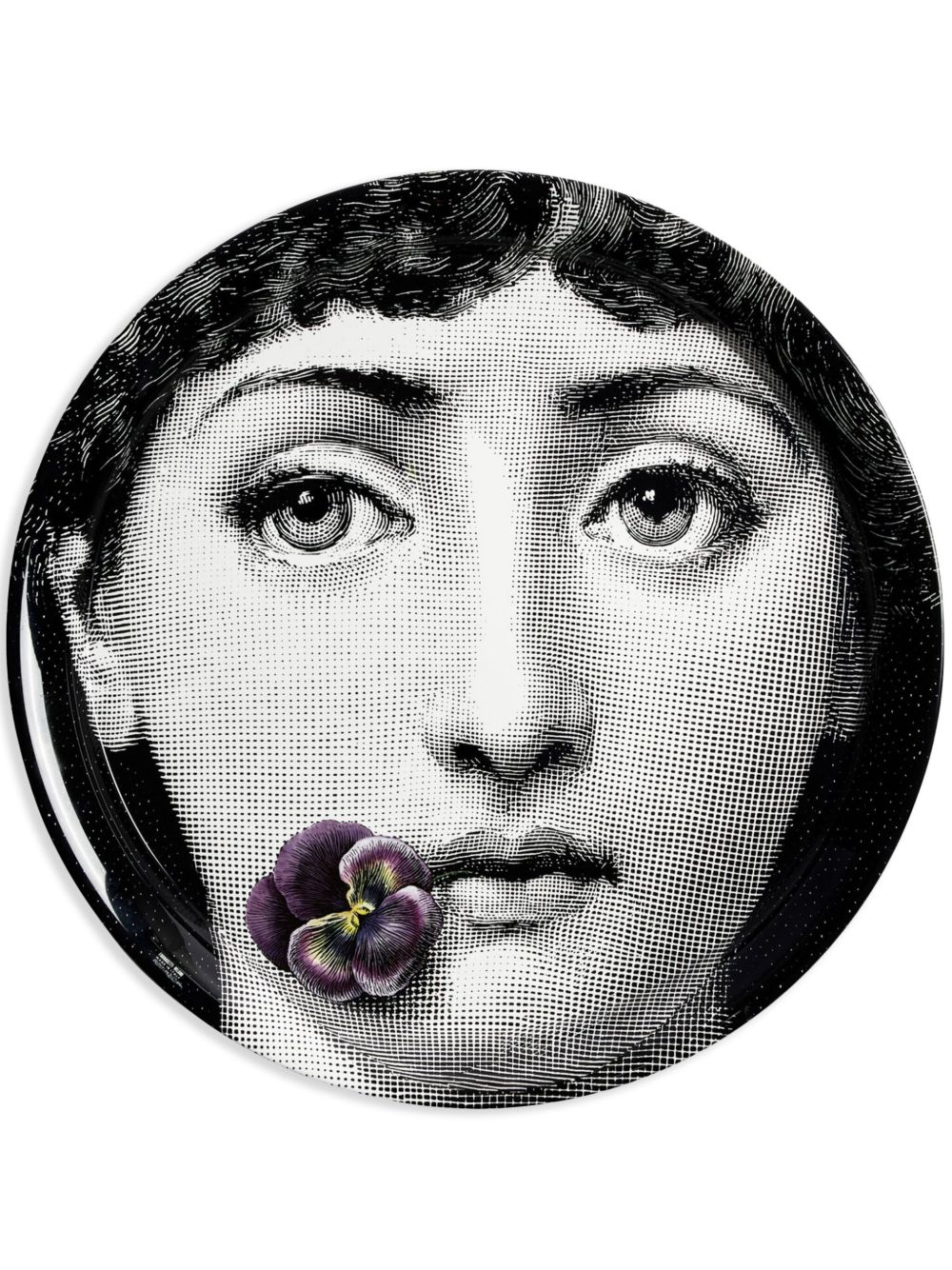 Fornasetti Variazioni N137 盘子 - 灰色