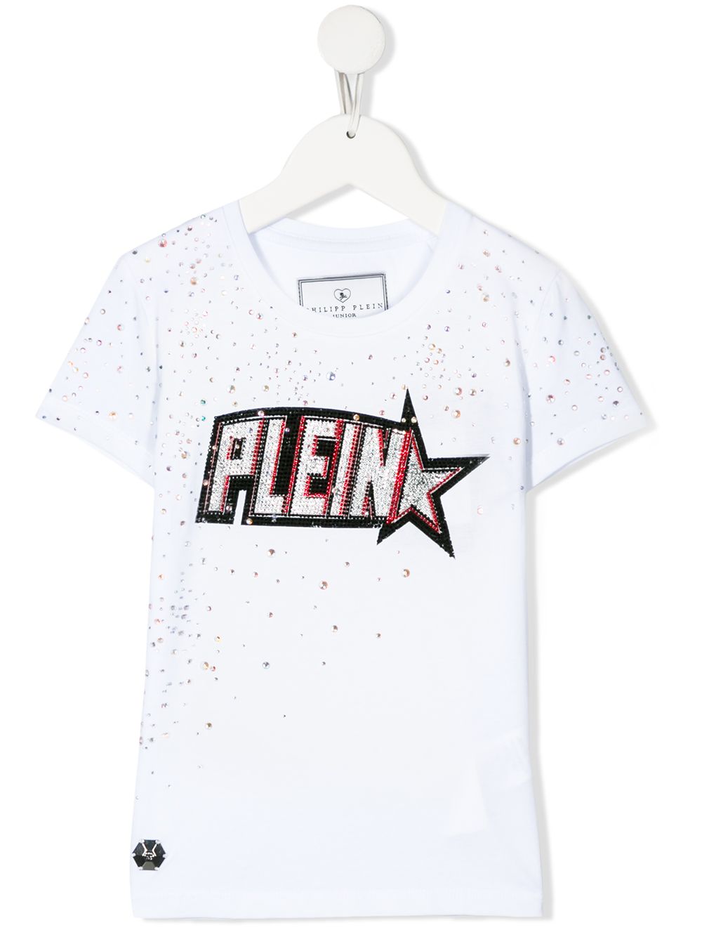 Philipp Plein Junior Plein Star T恤 - 白色
