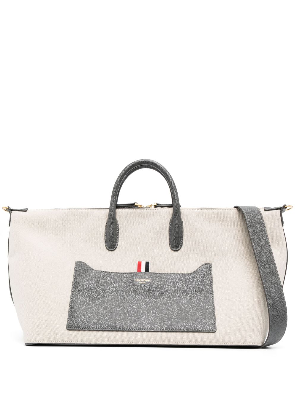 Thom Browne 帆布中号手提包 - 中性色