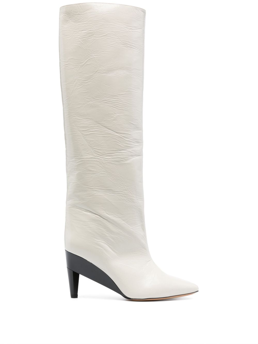 ISABEL MARANT Liesel 高跟及膝靴 - 白色