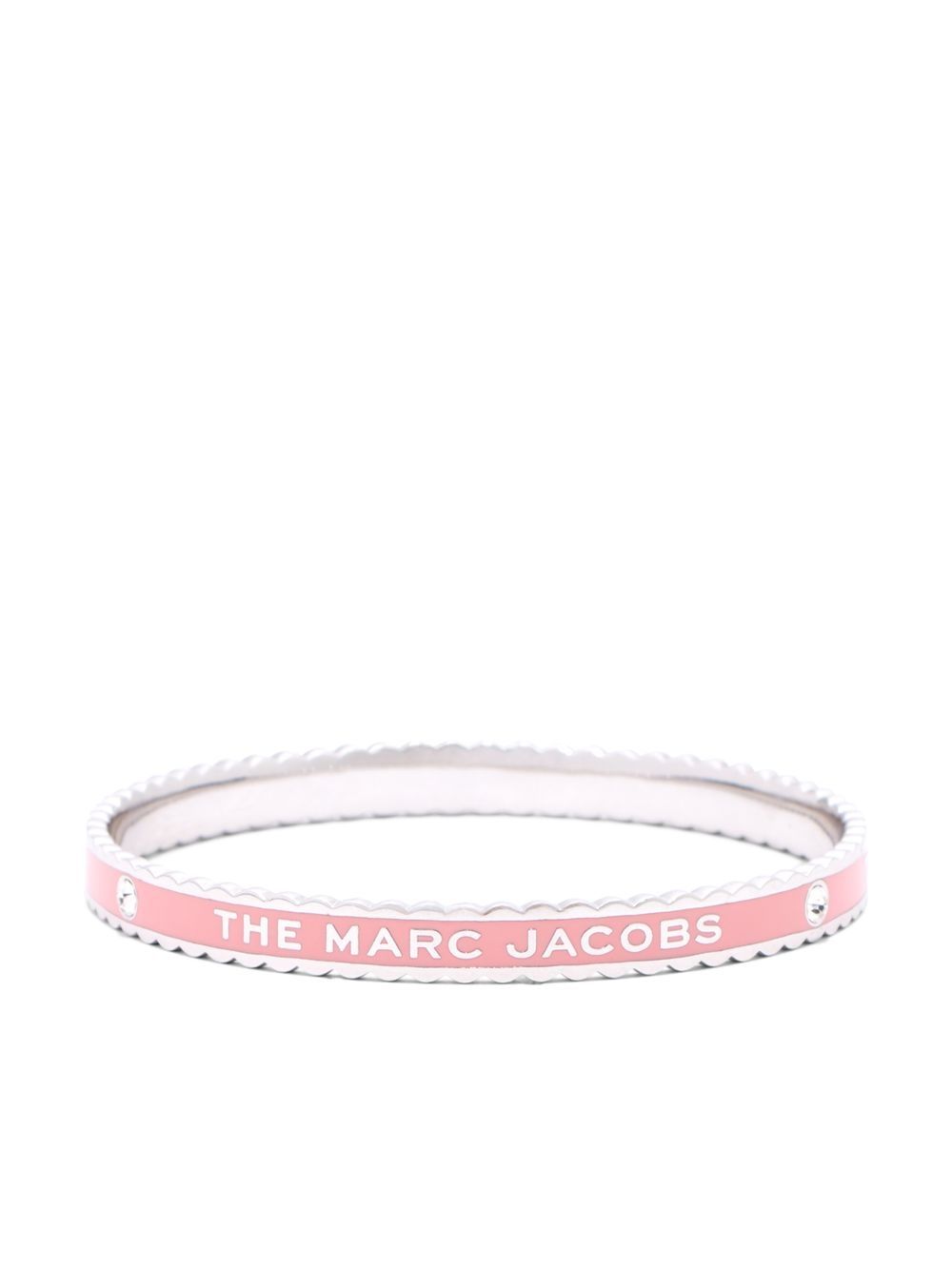 Marc Jacobs The Medallion 扇贝形边手镯 - 粉色