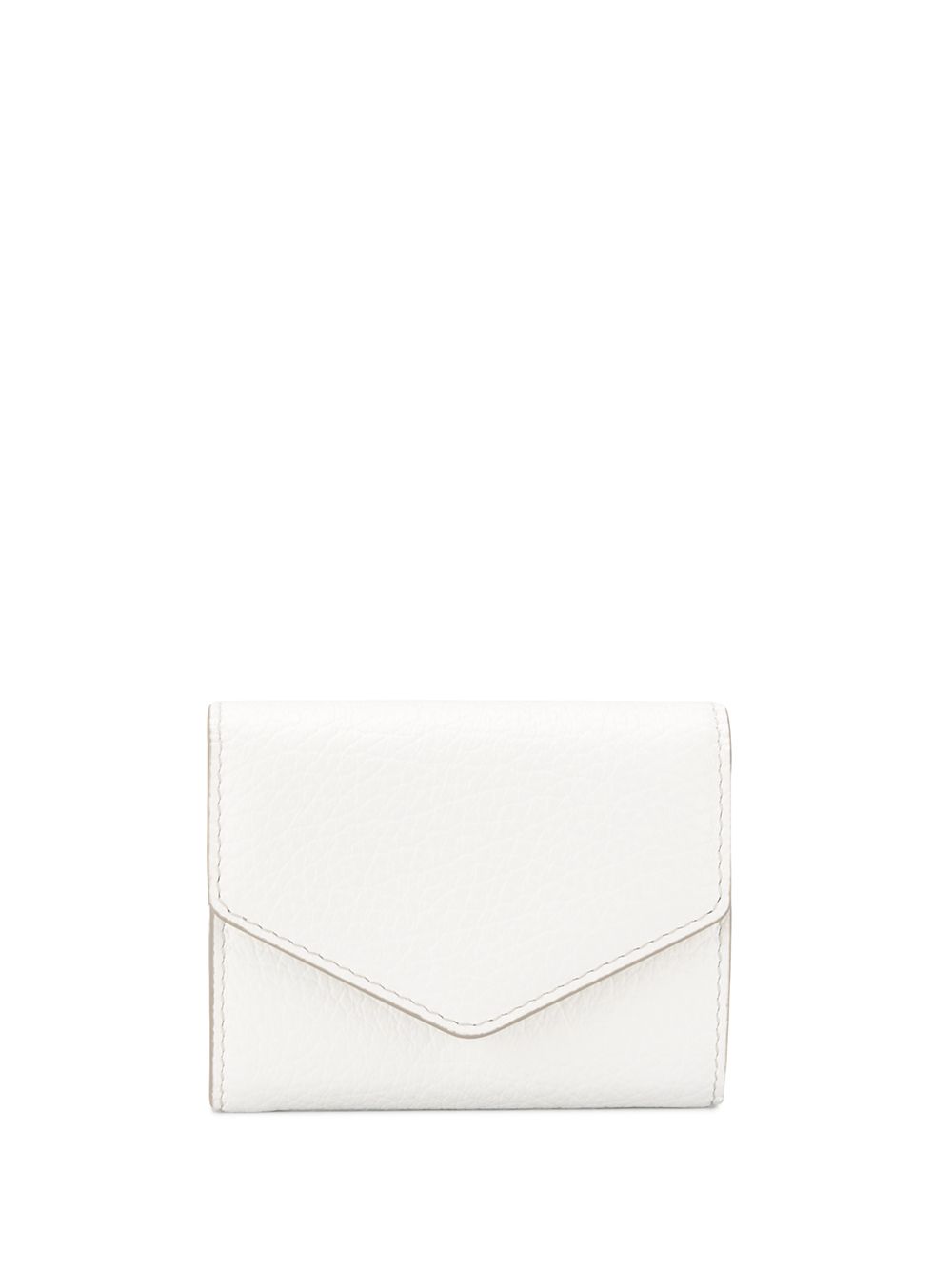 Maison Margiela Accordion 皮质钱包 - 白色
