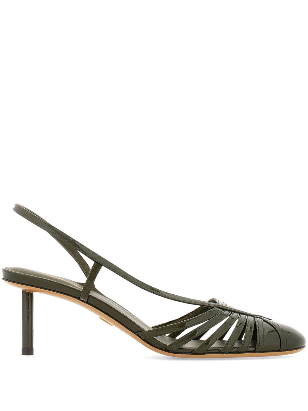 Ferragamo Edyna 中跟鞋（5.5厘米） - 绿色