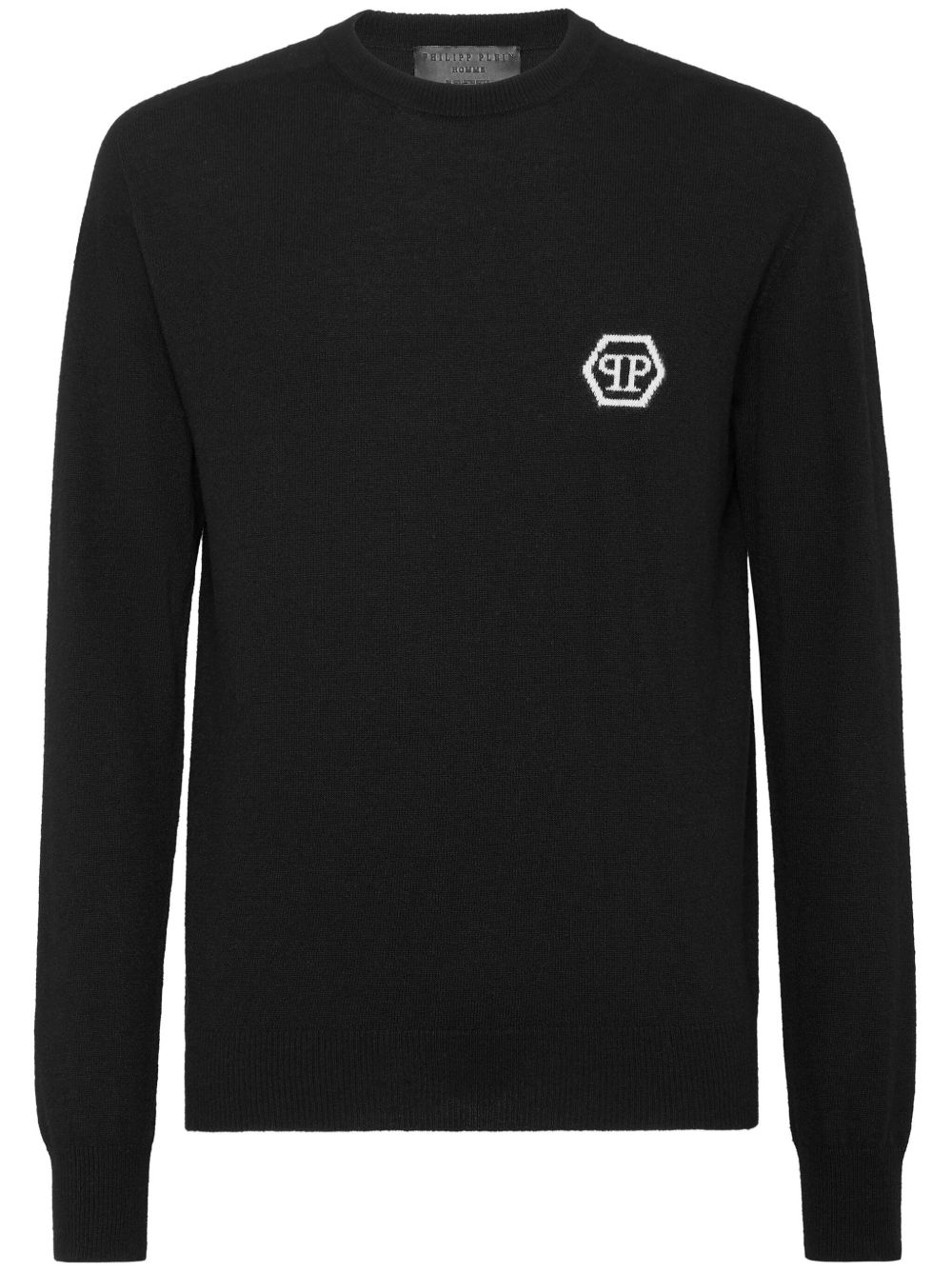 Philipp Plein Hexagon 毛衣 - 黑色
