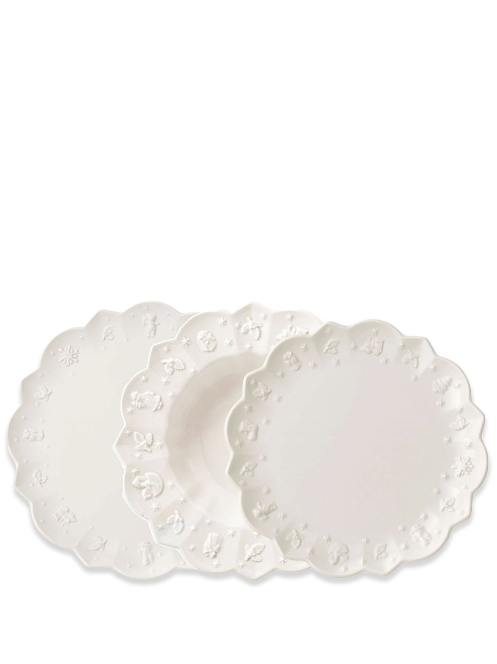 Villeroy & Boch Toy's Delight Royal Classic 餐具套装（12件装） - 白色