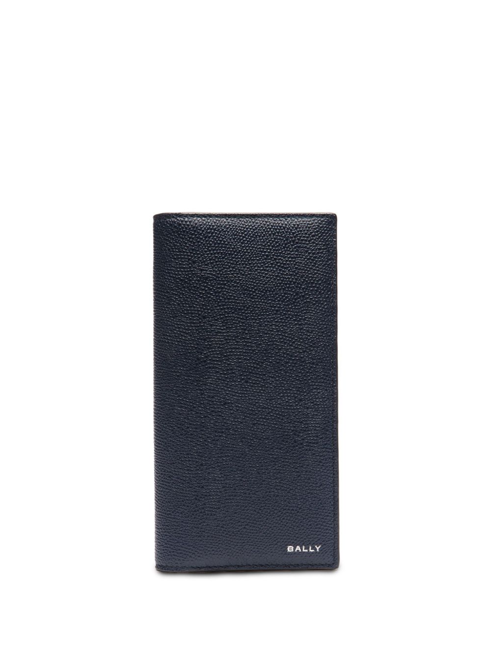 Bally logo标记皮质钱包 - 蓝色