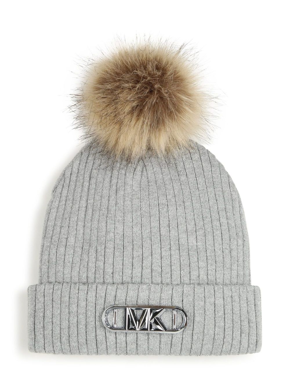 Michael Kors Kids logo标牌套头帽 - 灰色