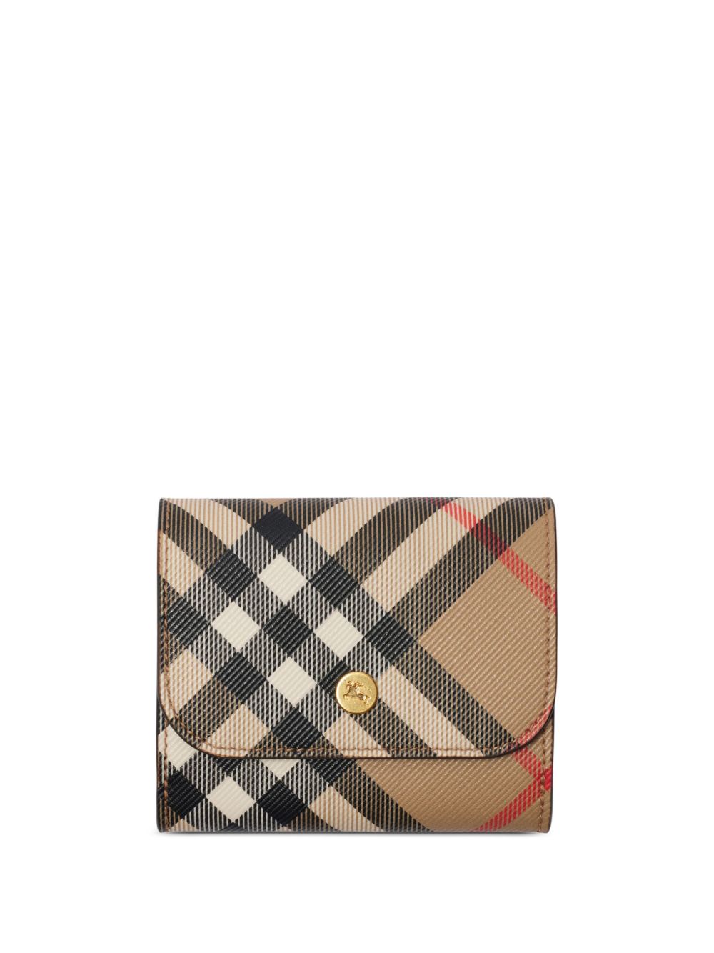 Burberry 经典格纹钱包 - 中性色
