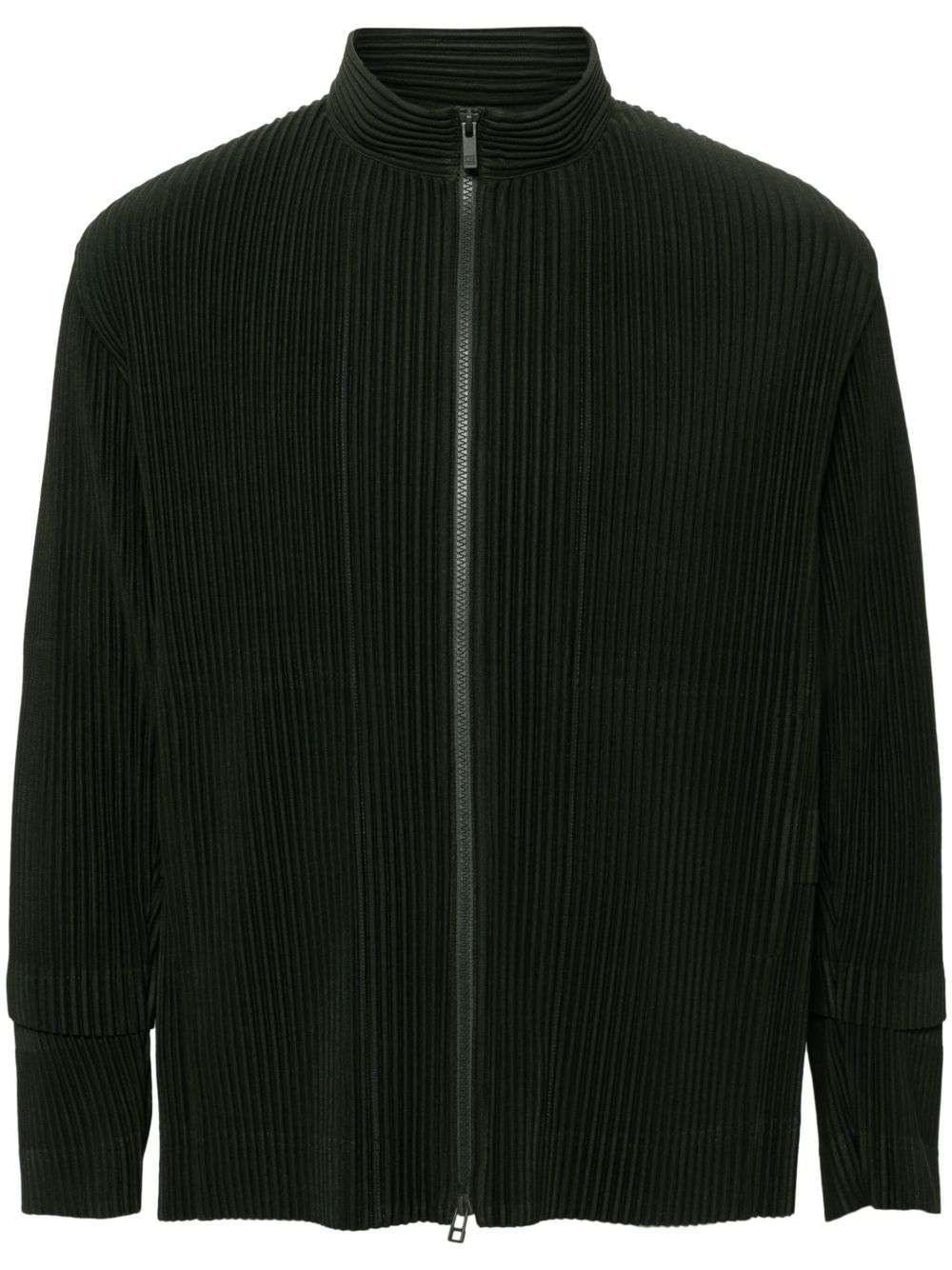 Homme Plissé Issey Miyake Cargo 衬衫式夹克 - 绿色