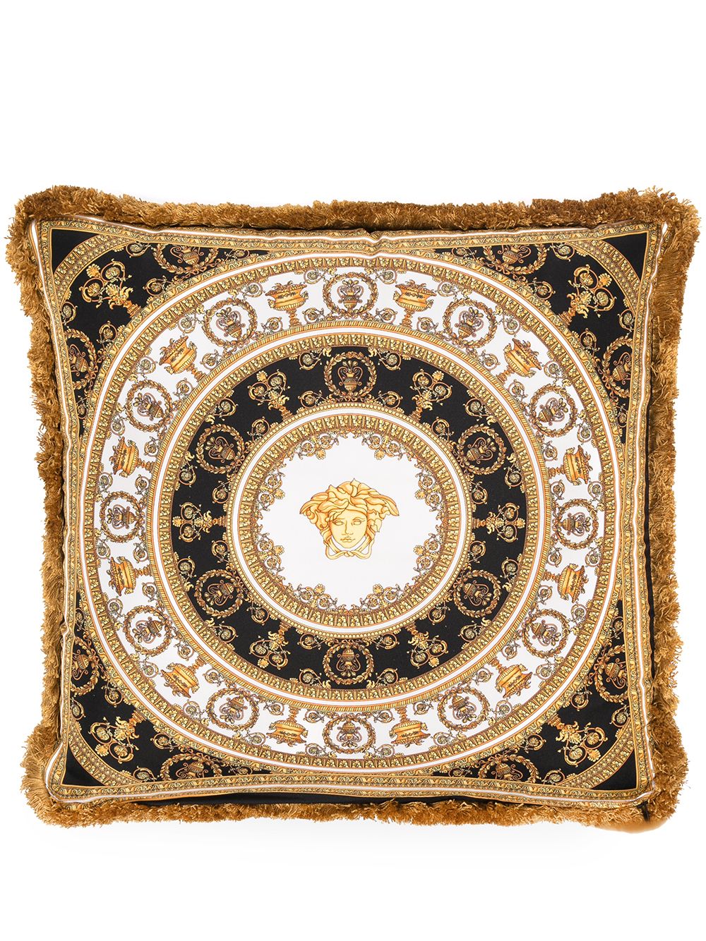 Versace I Love Baroque 抱枕（45厘米x45厘米） - 黑色