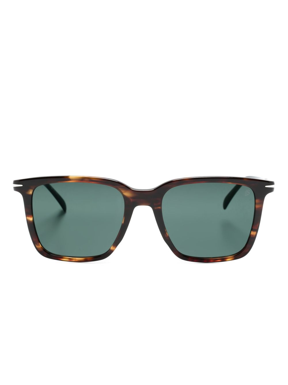 Eyewear by David Beckham 方框太阳眼镜 - 褐色