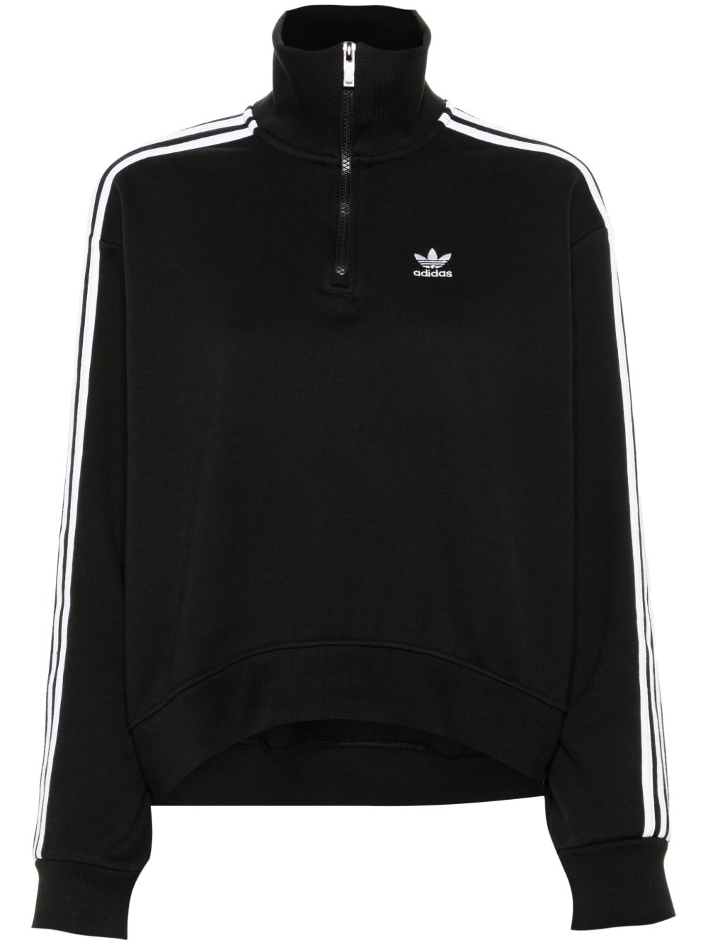 adidas Adicolor 拉链领卫衣 - 黑色
