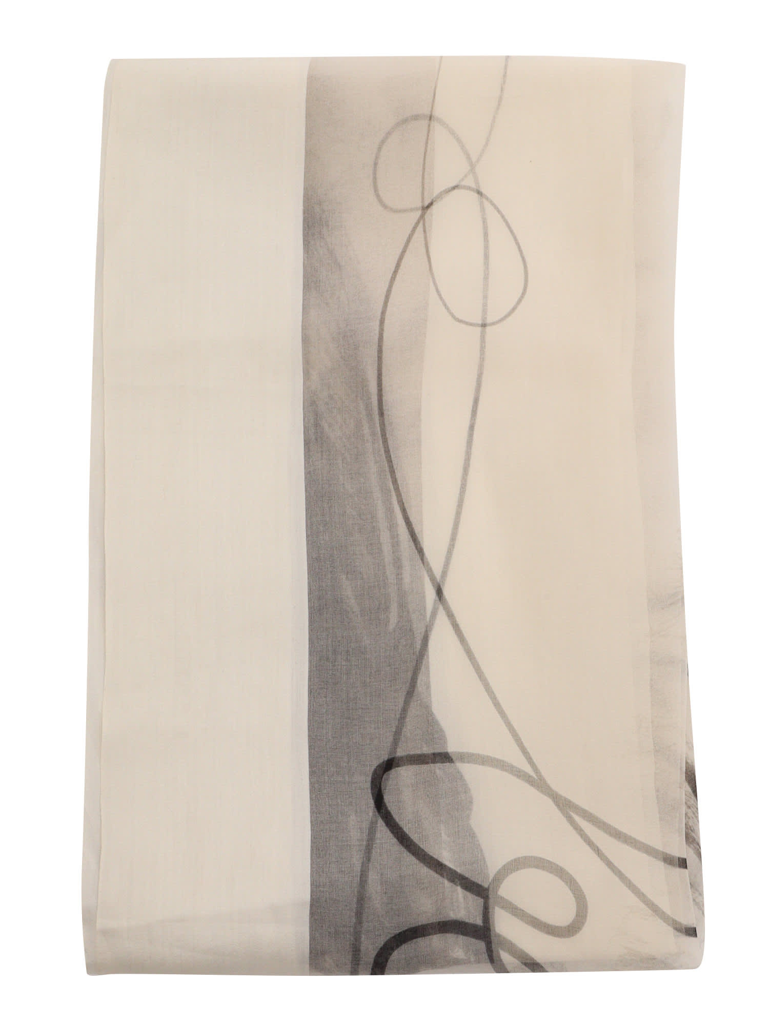 Faliero Sarti Multicolored Scarf With Pattern