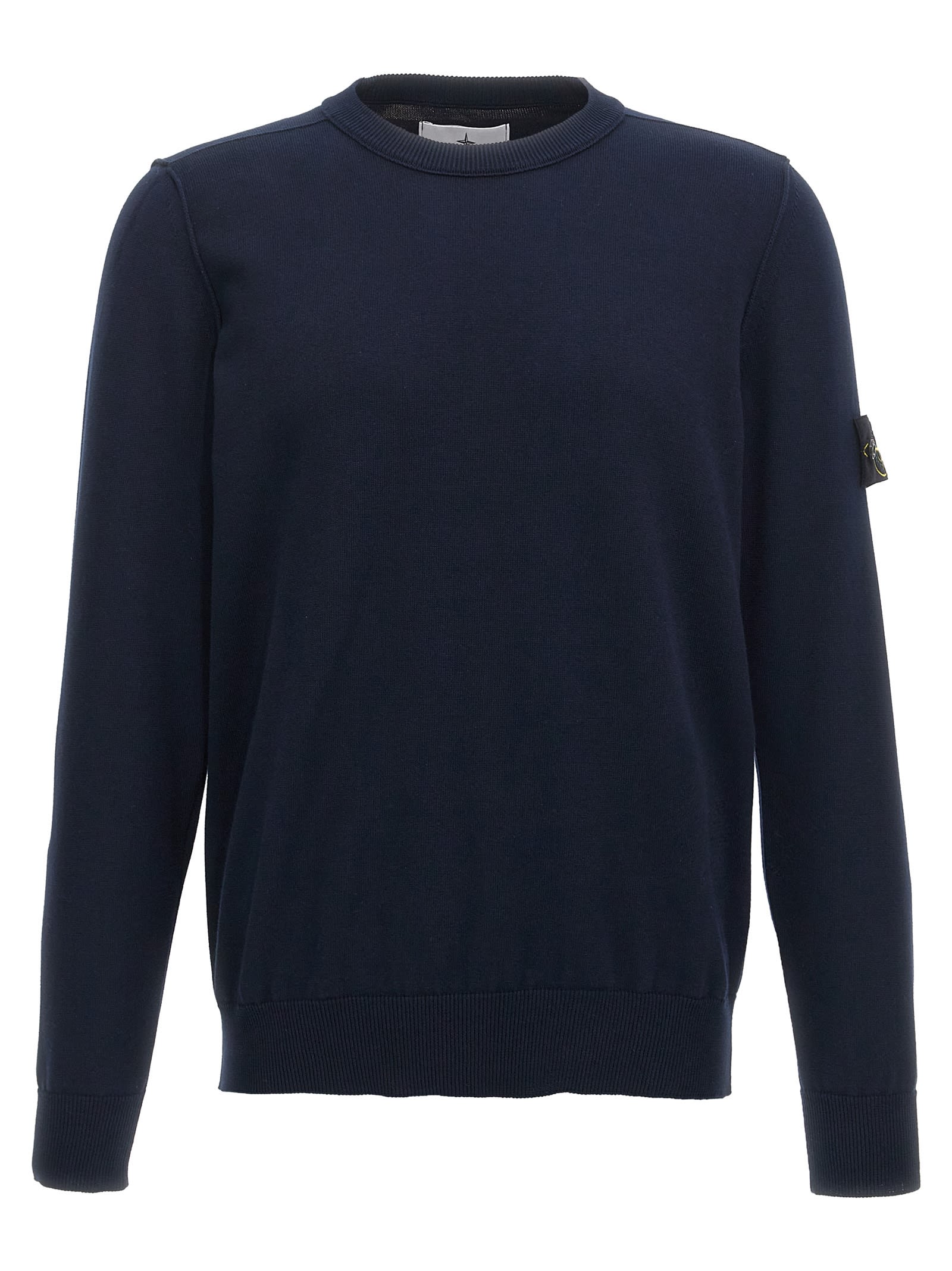 Stone Island Logo徽章毛衣