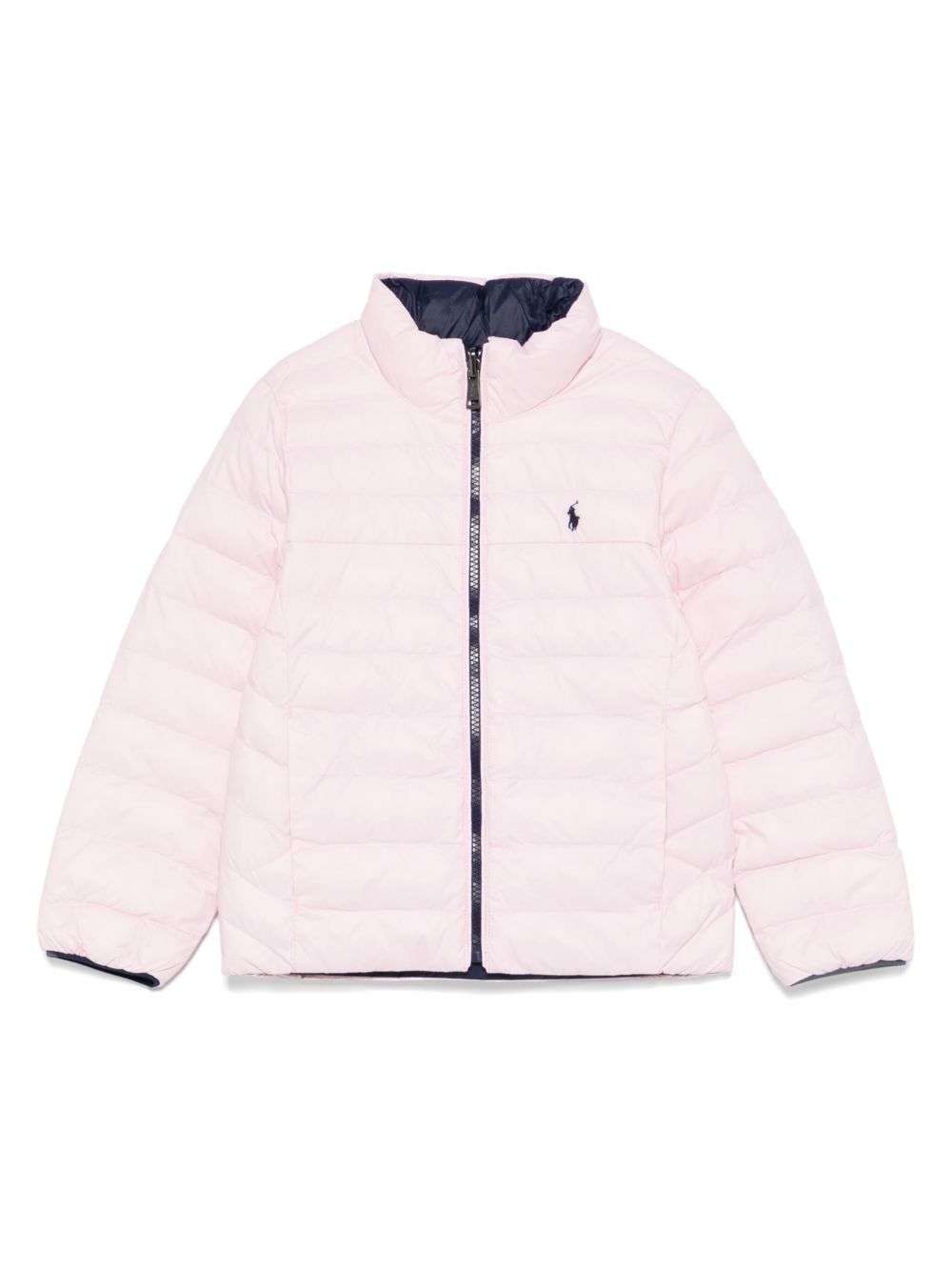 POLO RALPH LAUREN KIDS Polo-Pony 图案夹克 - 粉色