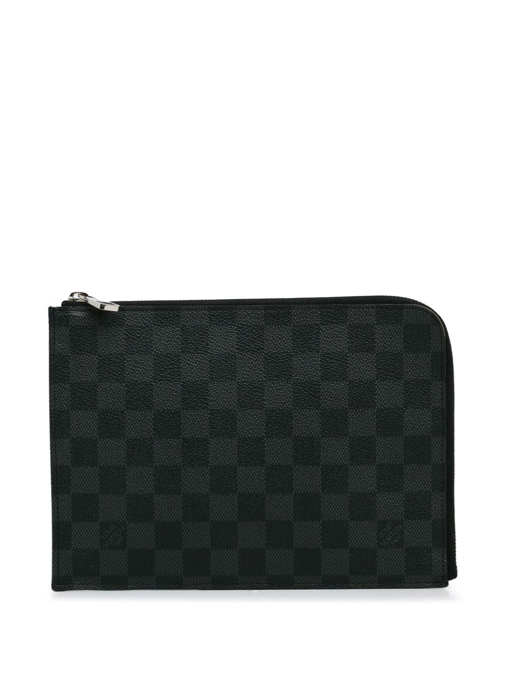 Louis Vuitton Pre-Owned Damier Graphite Pochette Jour PM 手拿包（2016年典藏款） - 黑色