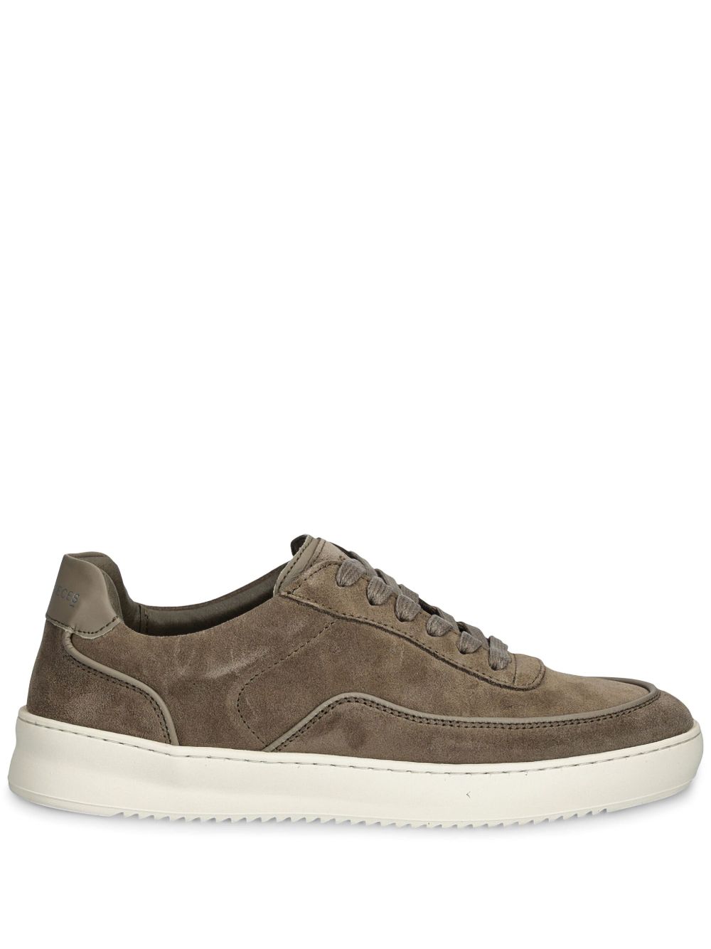 Filling Pieces 皮质运动鞋 - 褐色
