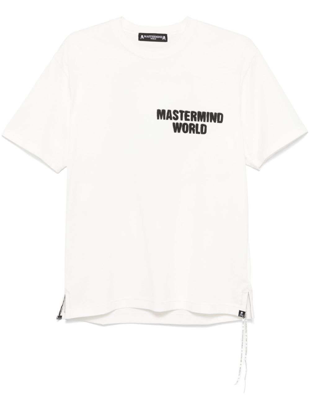 Mastermind World logo印花T恤 - 白色