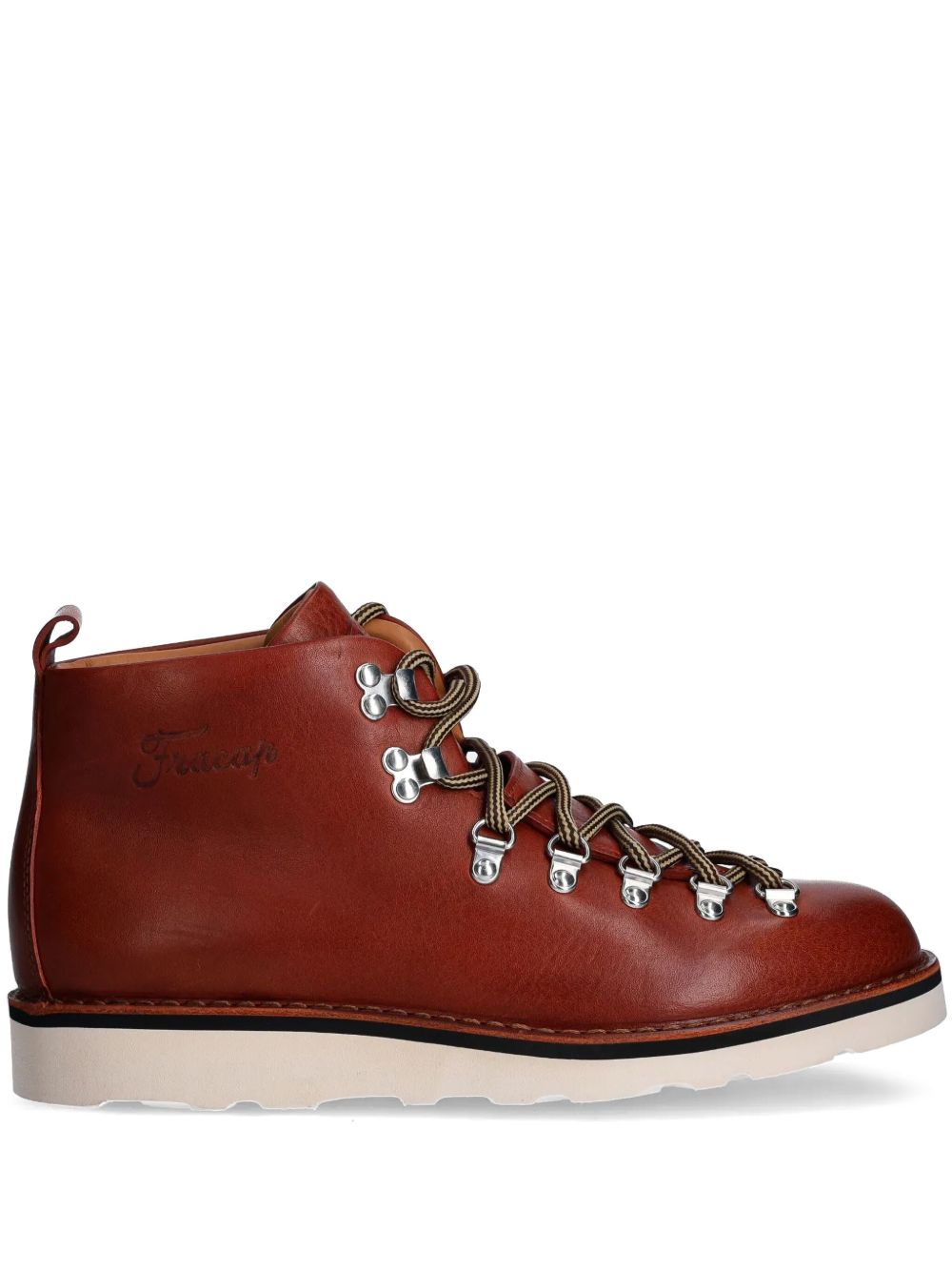 Fracap 系带及踝靴 - 红色