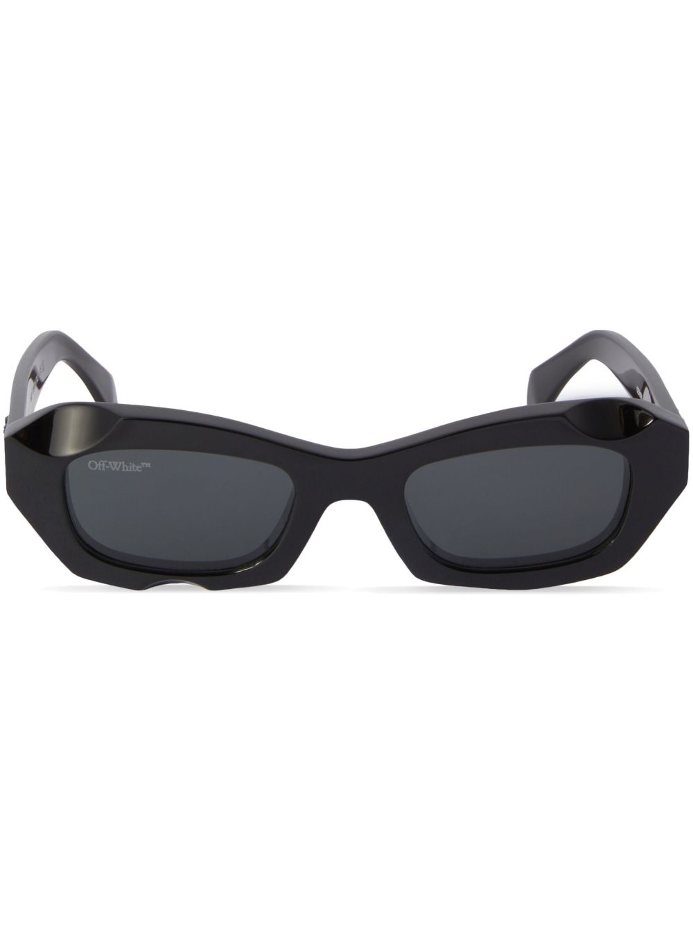 Off-White Eyewear Venezia 镂空太阳眼镜 - 黑色