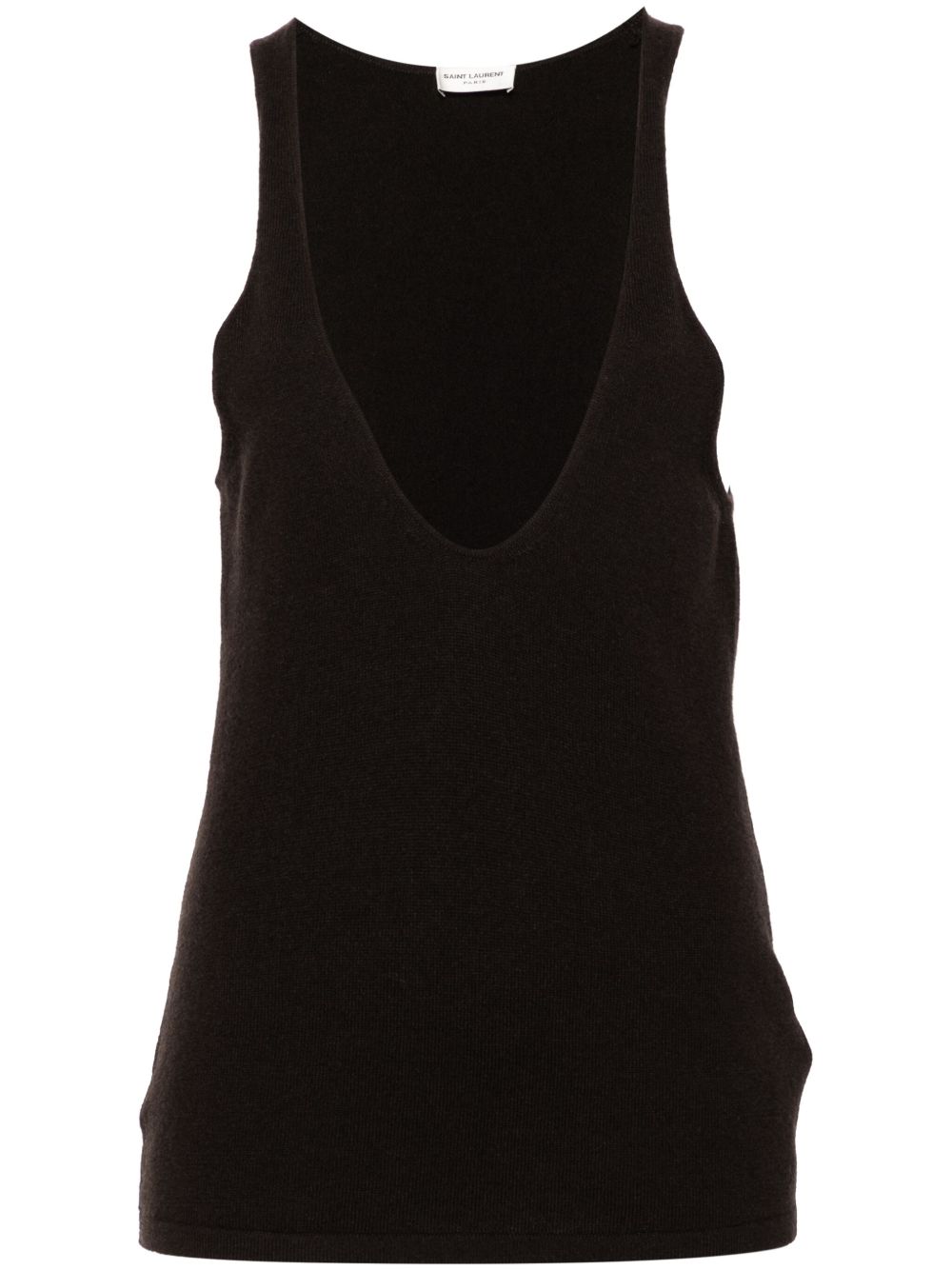 Saint Laurent 针织上衣 - 褐色