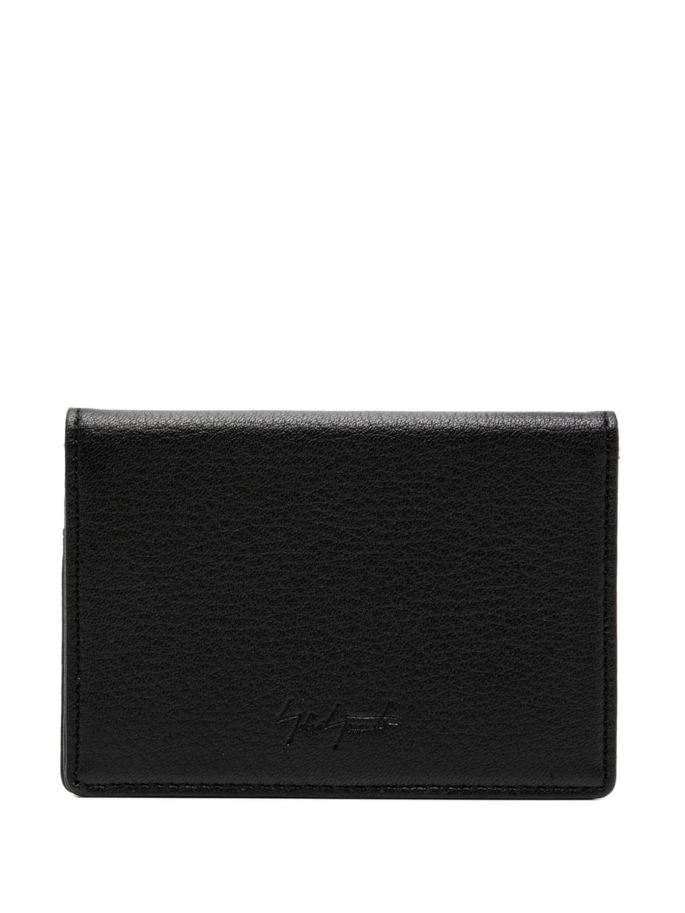 Discord Yohji Yamamoto 皮质卡夹 - 黑色