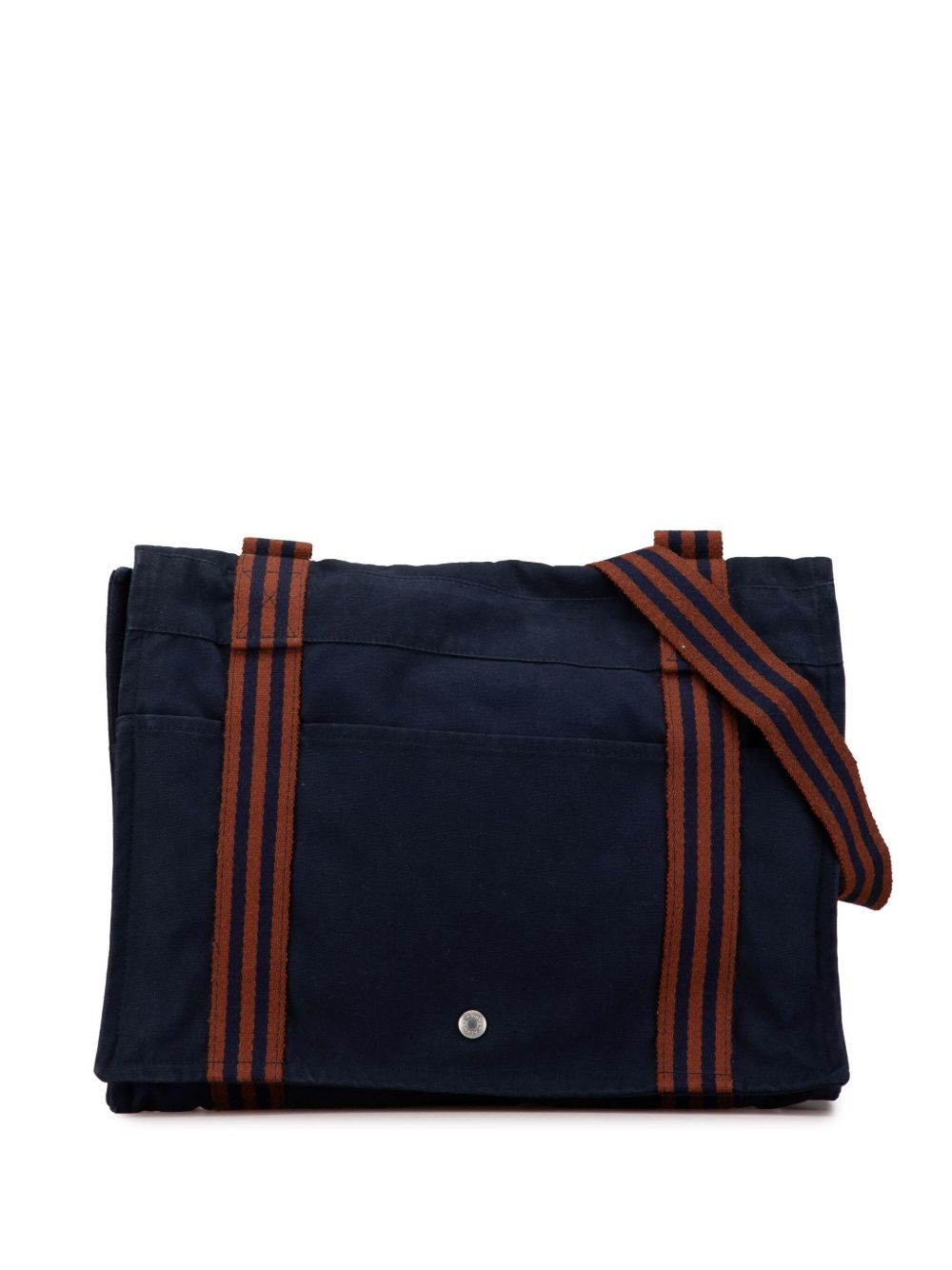 Hermès Pre-Owned Fourre Tout Bassus MM 斜挎包（2000-2006年典藏款） - 蓝色