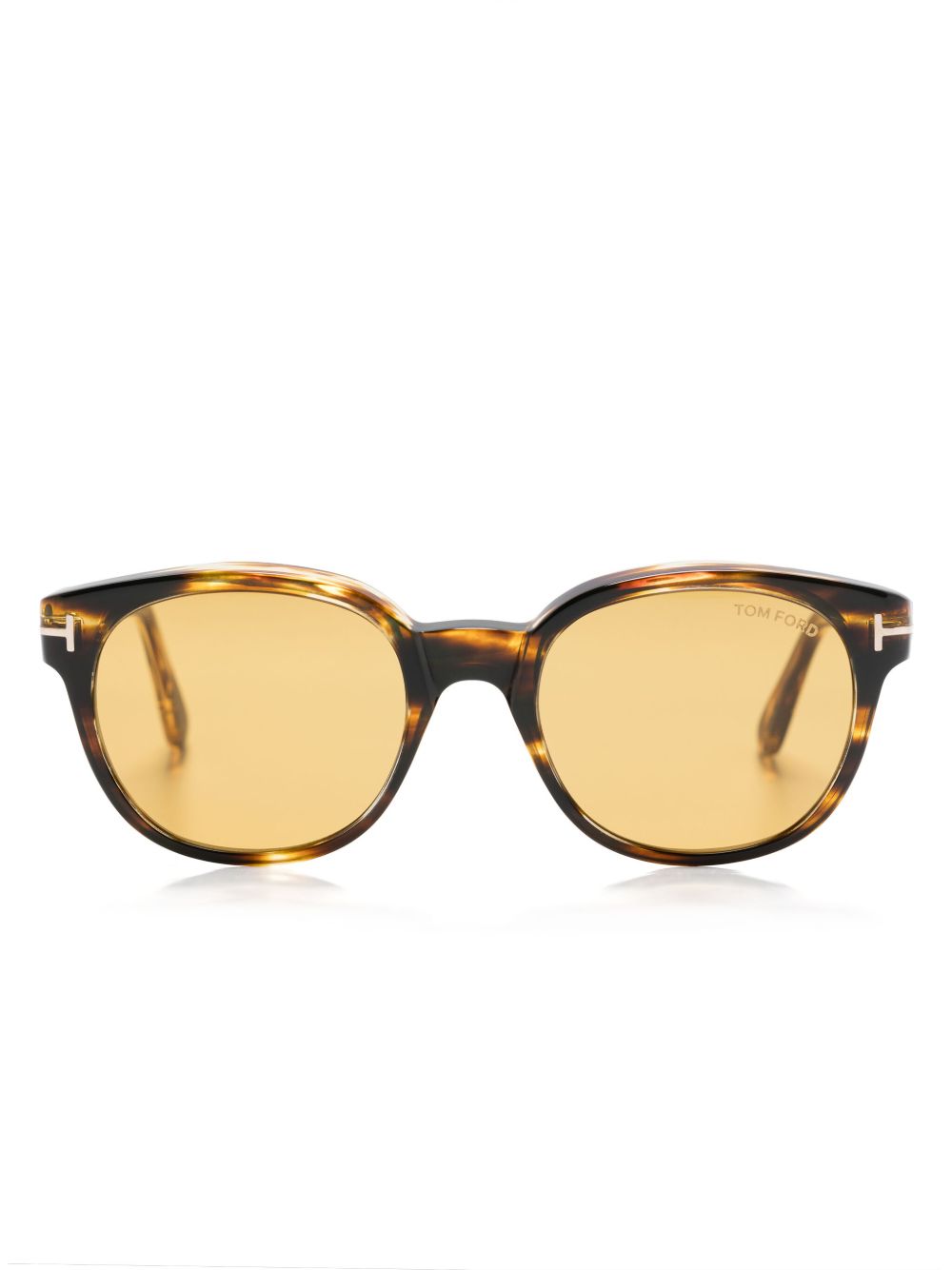 TOM FORD Eyewear Mert 太阳眼镜 - 褐色
