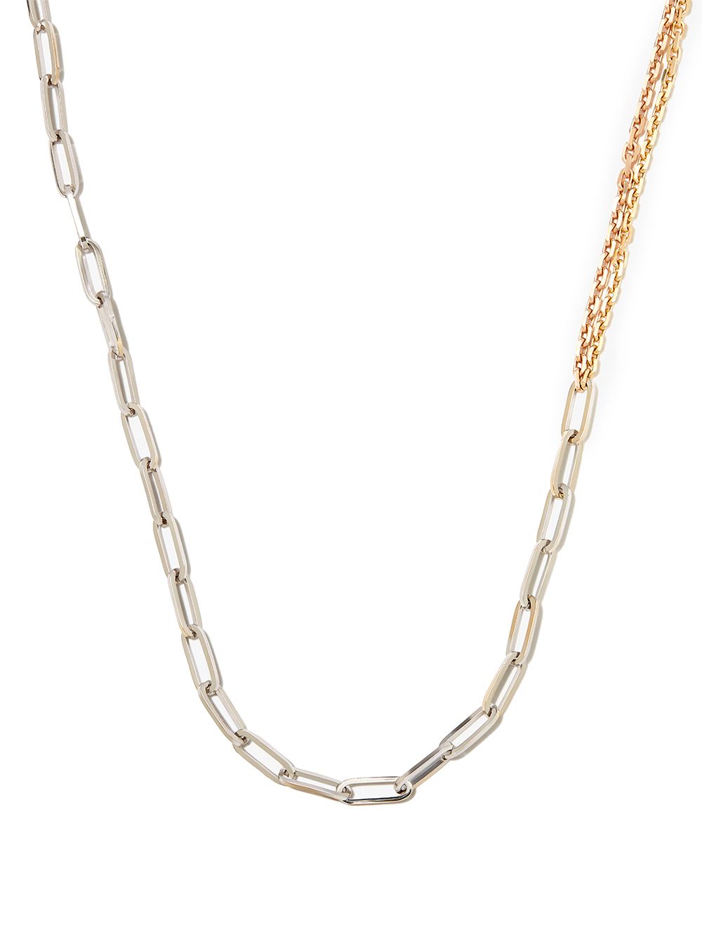 Yvonne Léon YVONN 18K YG RG WG COLLIER BOUCLE CHAIN - 金色